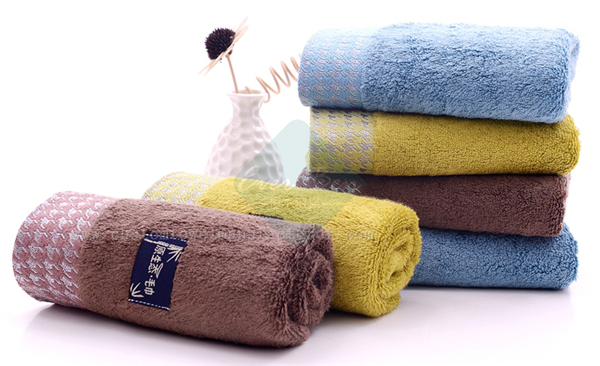 China EverBen Custom yellow hand towels Supplier ISO Audit Bamboo Face Towels Factory